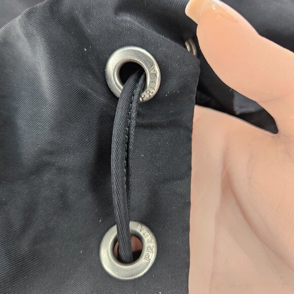 Prada  Black Tessuto Nylon Backpack - Picture 10 of 16